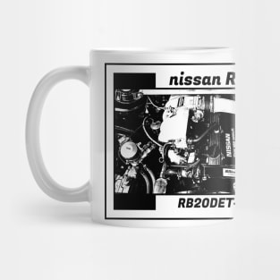 NISSAN SKYLINE GTS R31 ENGINE Mug